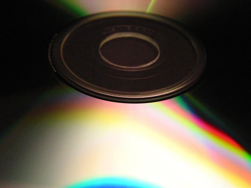 CD Mosaic Mirror